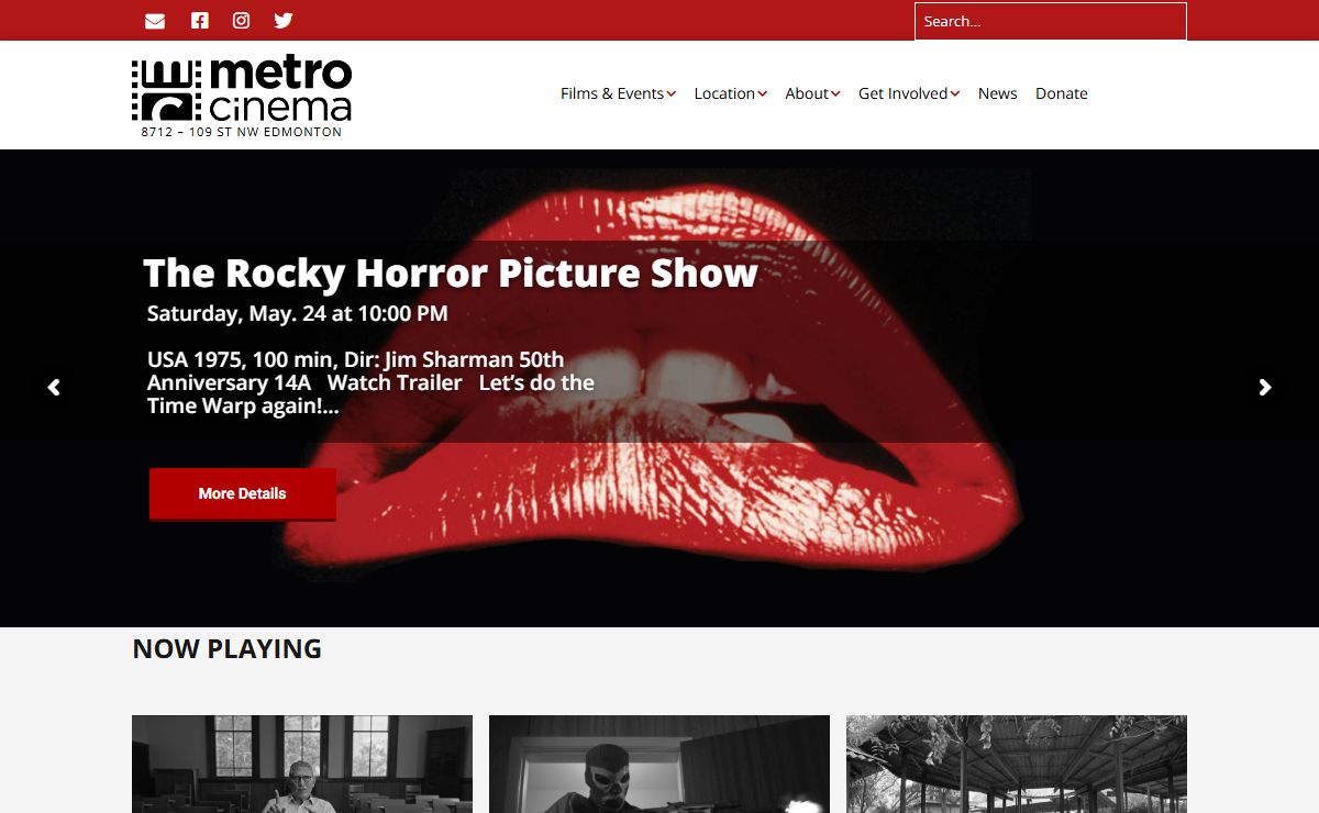 Home - Metro Cinema