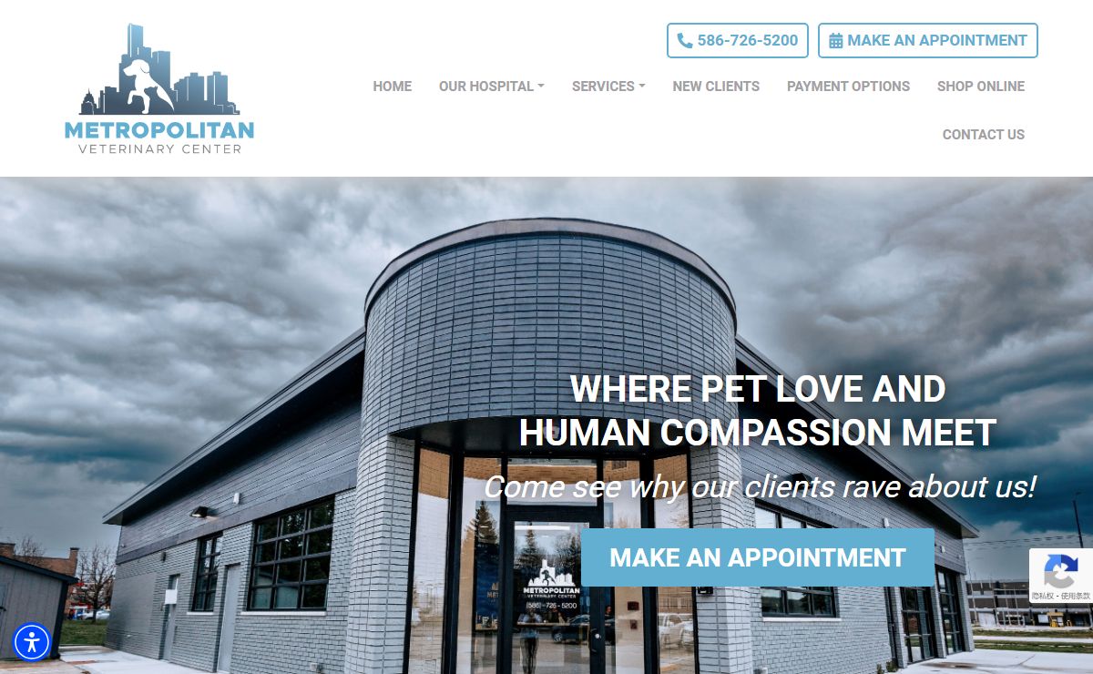 Metropolitan Veterinary Center in Sterling Heights
