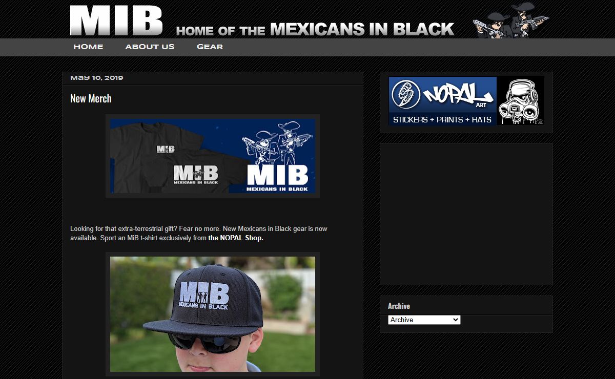 The Home of the Mexicans in Black