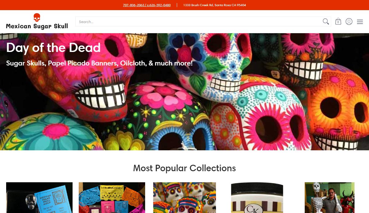 Day of the Dead Folk Art - Sugar Skulls | Mexican Sugar Skull