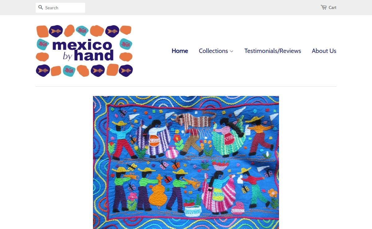 Mexico By Hand - Quality handmade Mexican folk art and fine crafts.