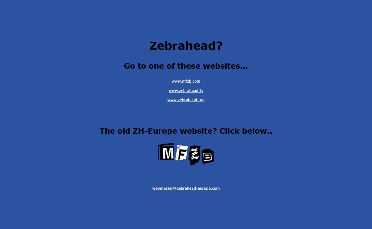 Zebrahead-Europe.com
