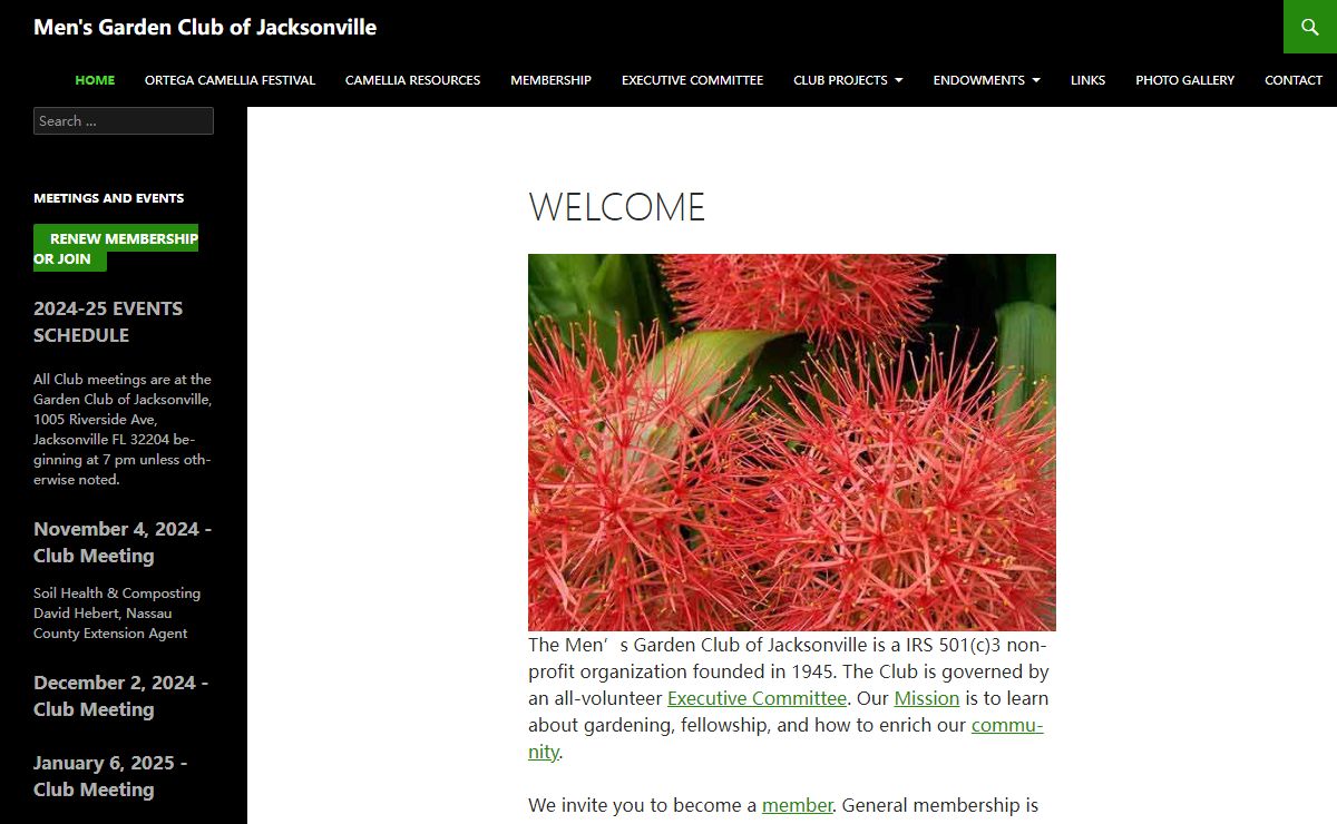Men's Garden Club of Jacksonville