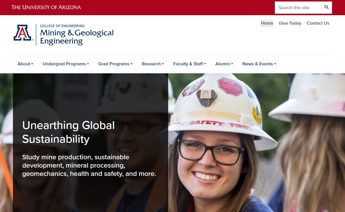 Home | Mining and Geological Engineering