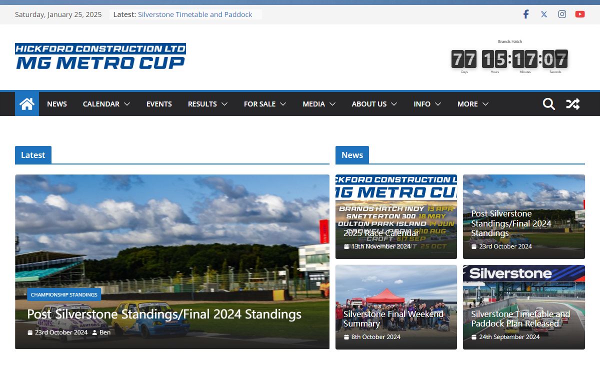 MG Metro Cup – Metro Cup