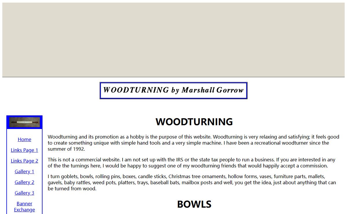 WOODTURNING by Marshall Gorrow