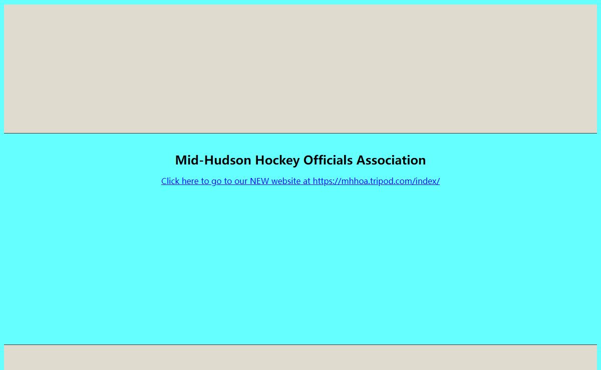 Mid-Hudson Hockey Officials Association Home