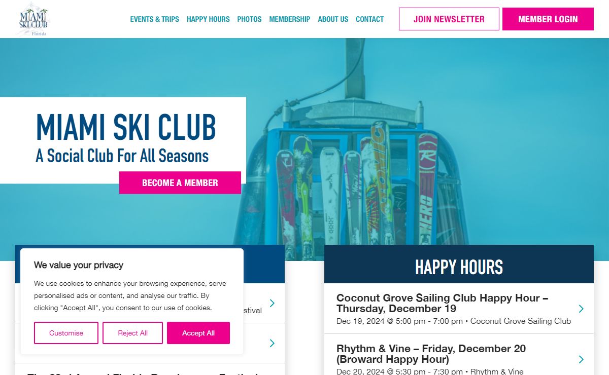 Home - Miami Ski Club