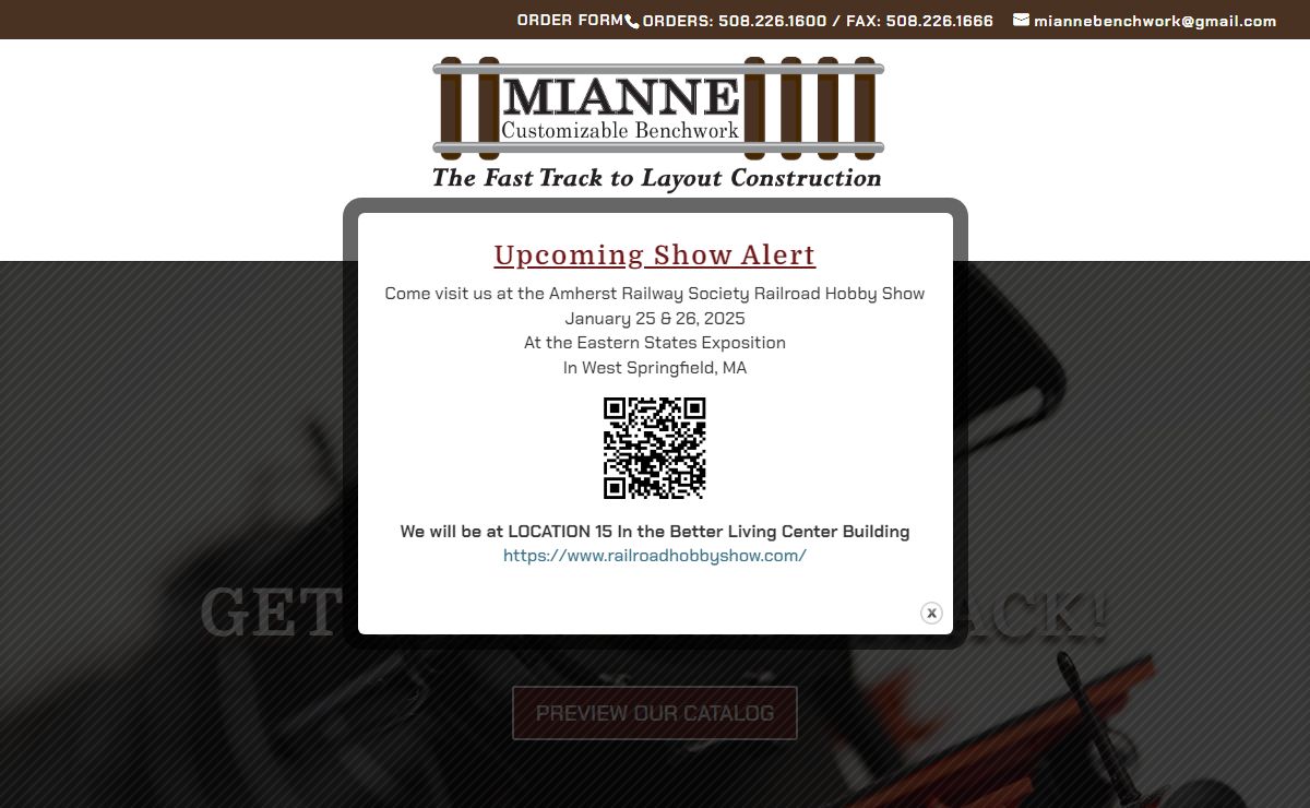 Mianne Benchwork | The Fast Track to Layout Construction