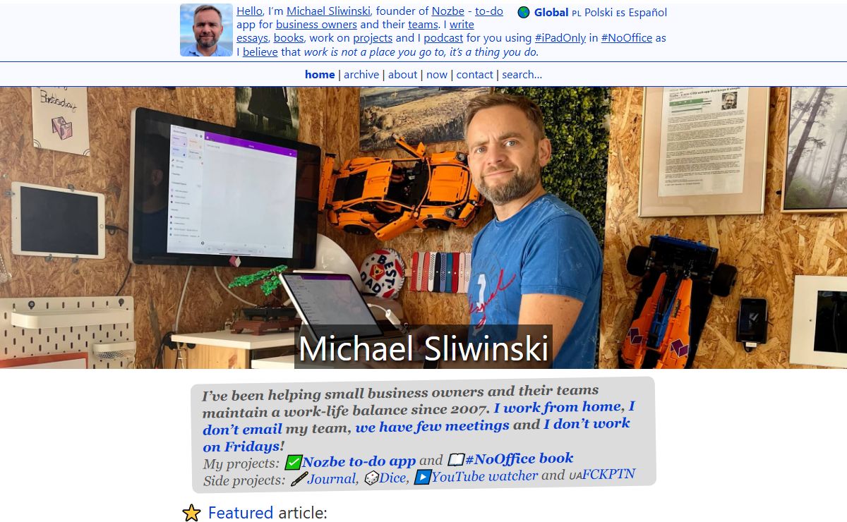 Michael Sliwinski – by Michael Sliwinski