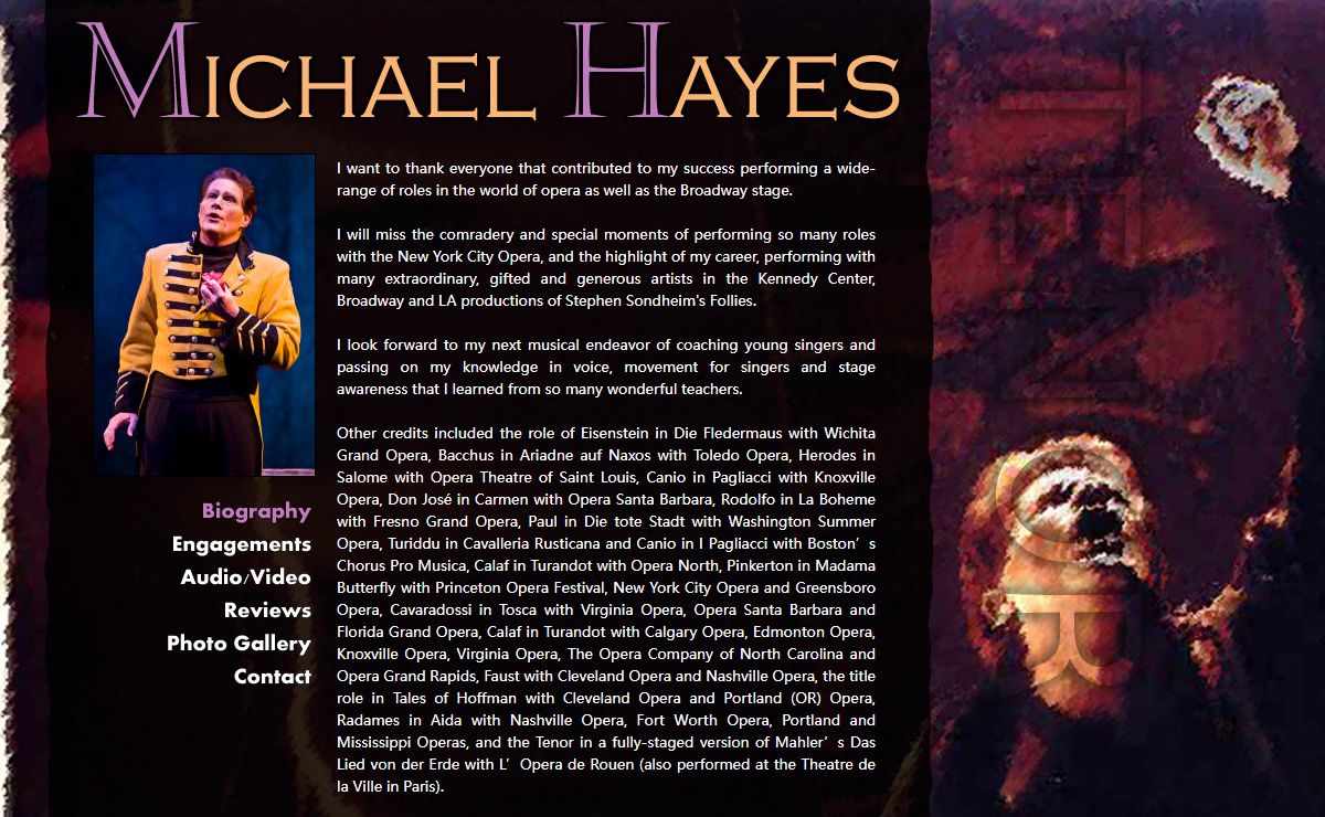 :: Michael Hayes ::