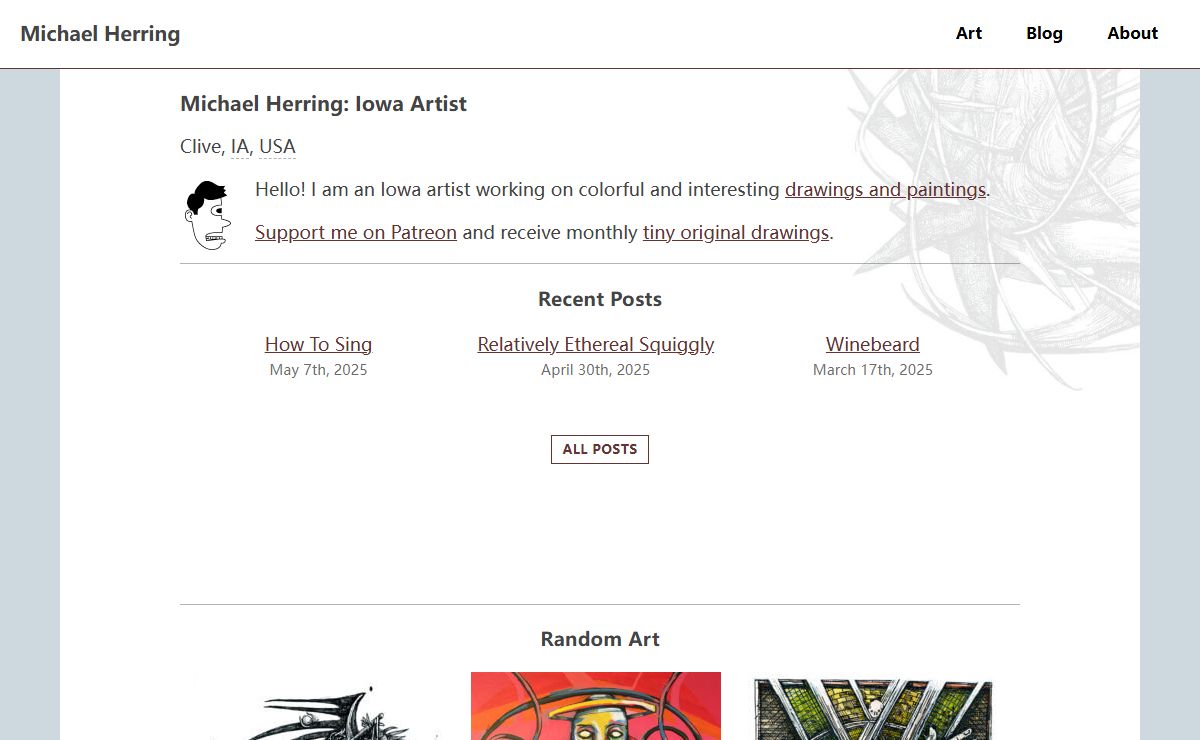 Michael Herring: Iowa Artist