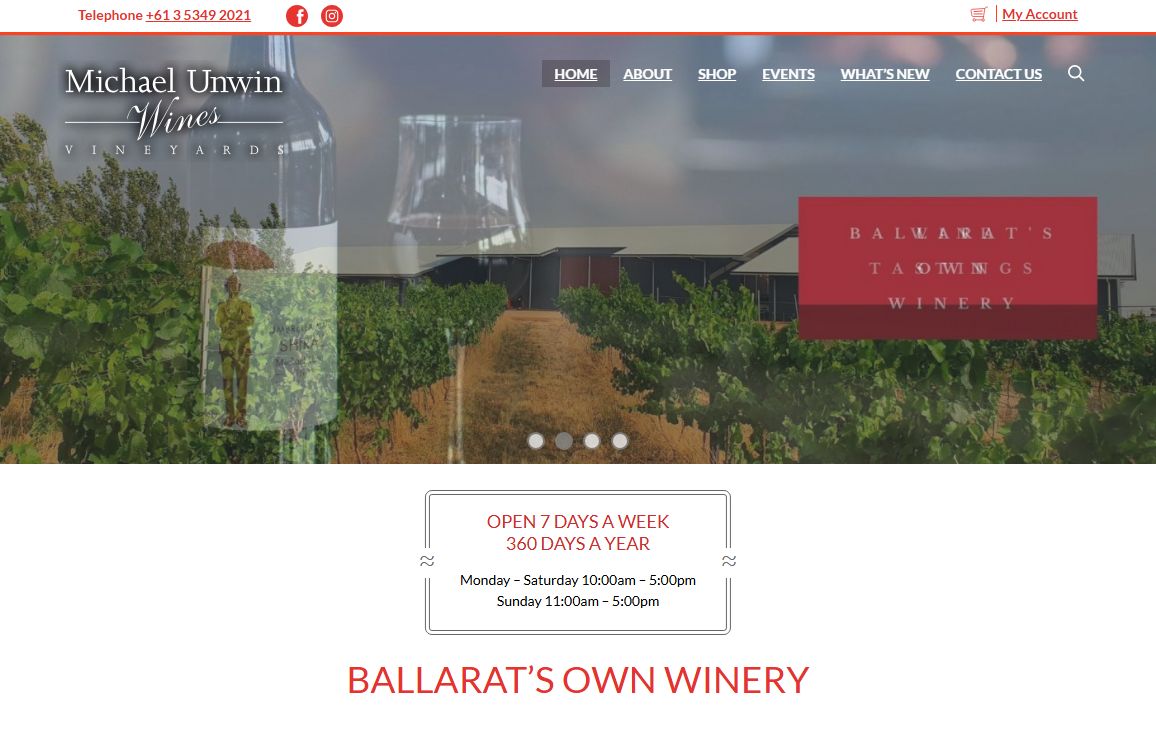 Home - Michael Unwin Wines