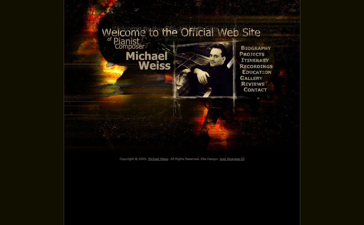Welcome to the Official Web Site of Pianist and Composer, Michael Weiss