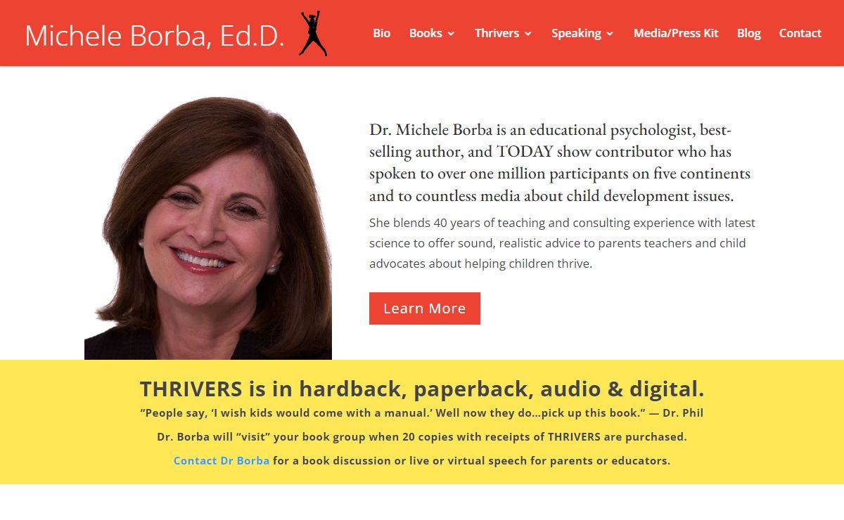 Michele Borba, Ed.D. | Child Psychologist | Parenting Expert Author