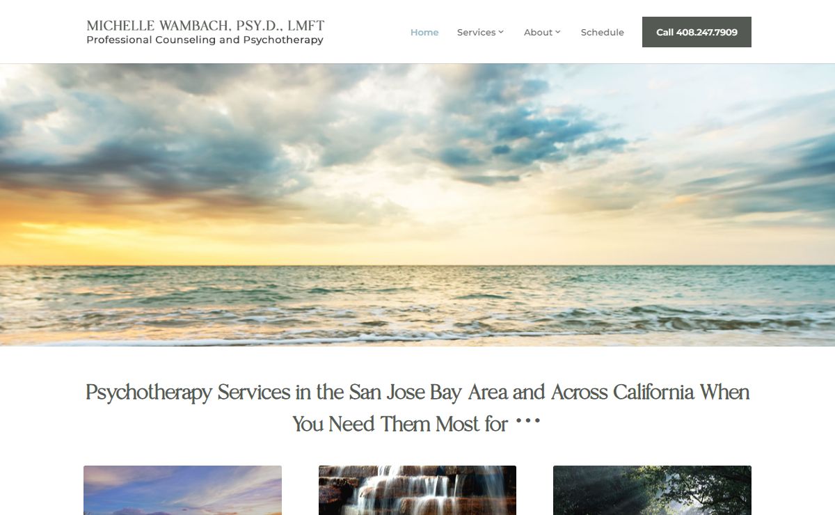 Michelle Wambach, Psy.D., LMFT |