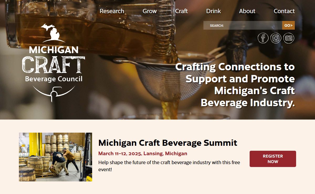 Home | Michigan Craft Beverage Council