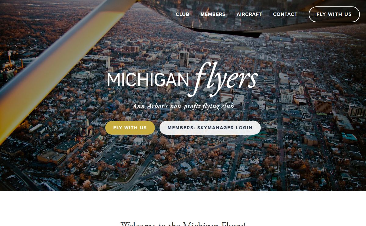 Michigan Flyers - Learn to fly with us