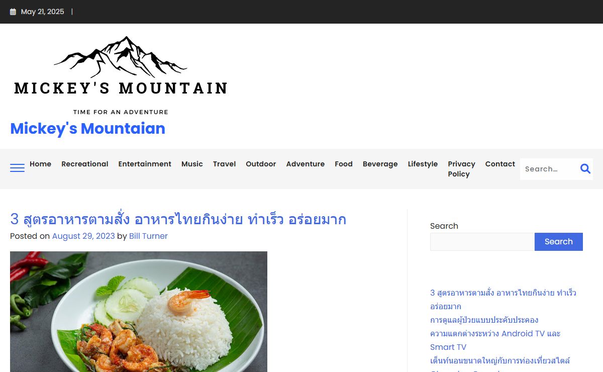 Mickey's Mountaian -
