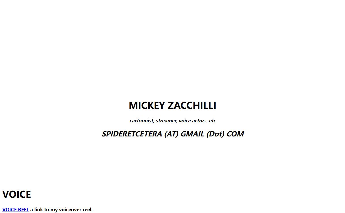 MICKEY ZACCHILLI