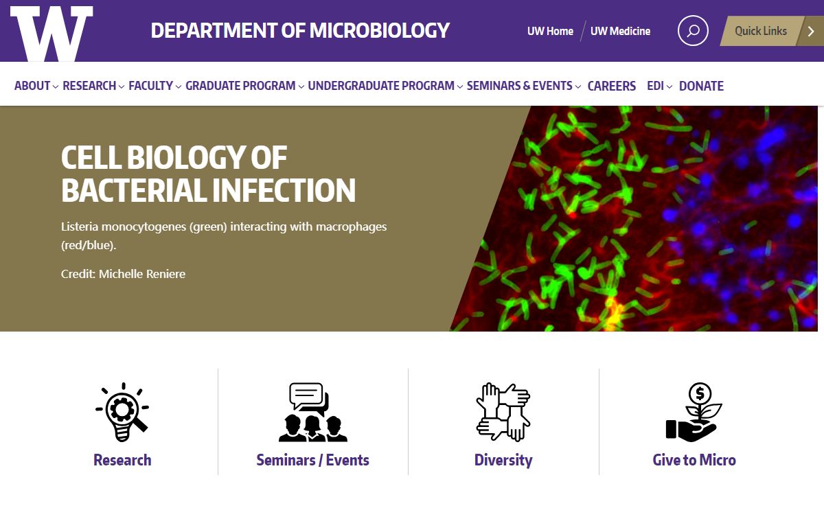 UW Microbiology Home | UW Microbiology