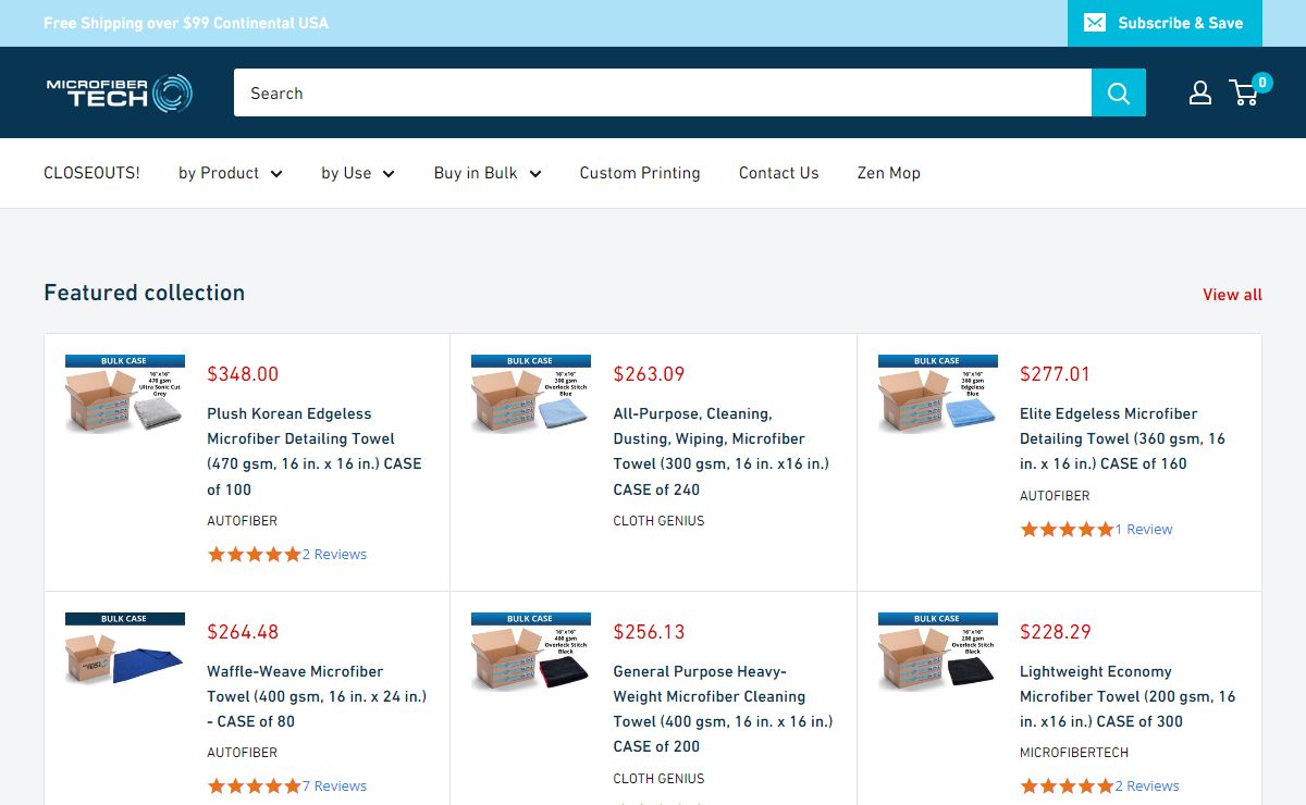 Huge Selection of Microfiber Towels, Mops, Cleaning Cloths & Pads