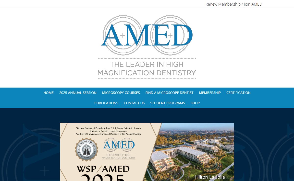 The Academy of Microscope Enhanced Dentistry