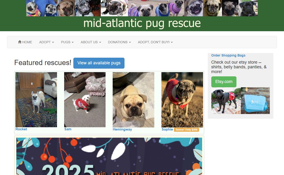 Mid-Atlantic Pug Rescue
