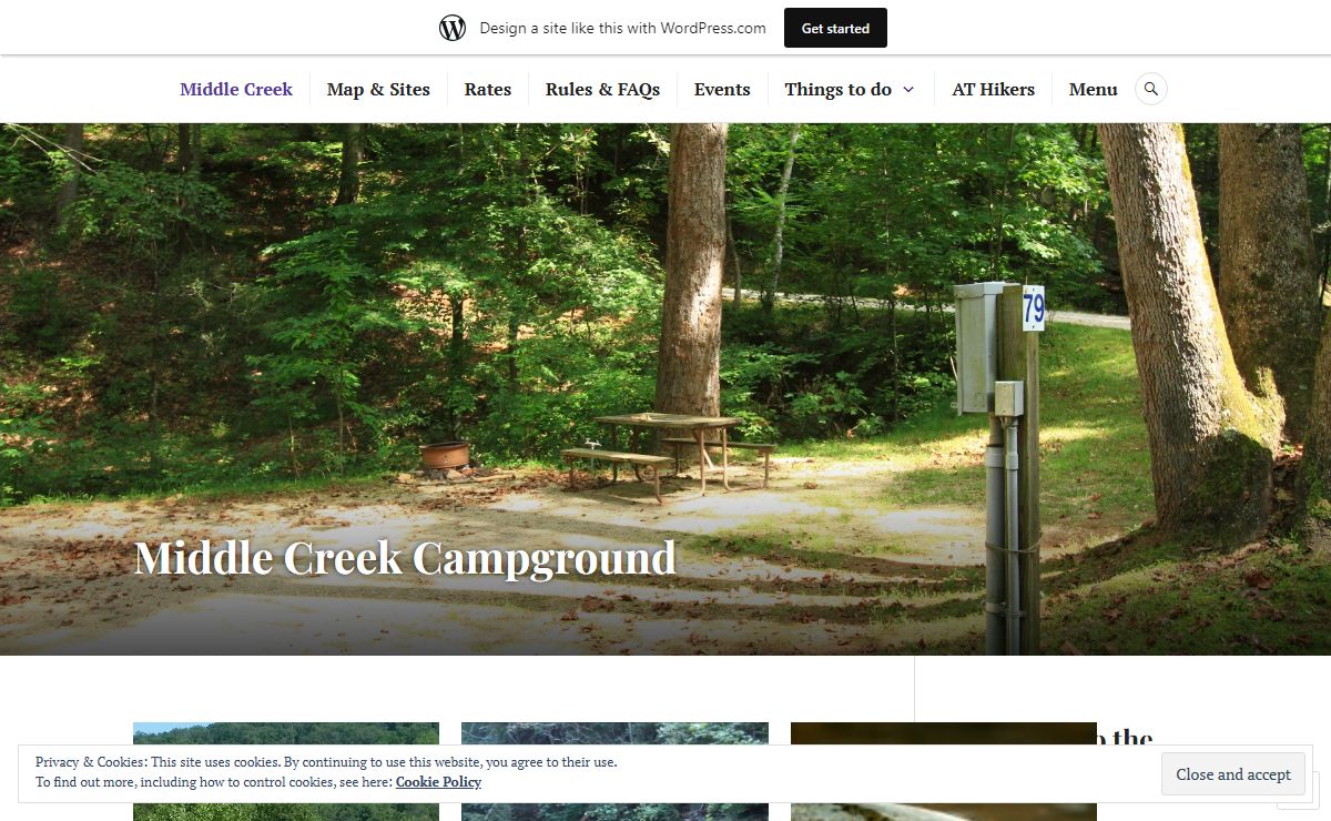 Middle Creek Campground – Your Base Camp for Adventure.