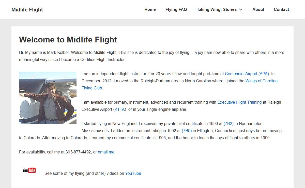 Midlife Flight – …because you always wanted to