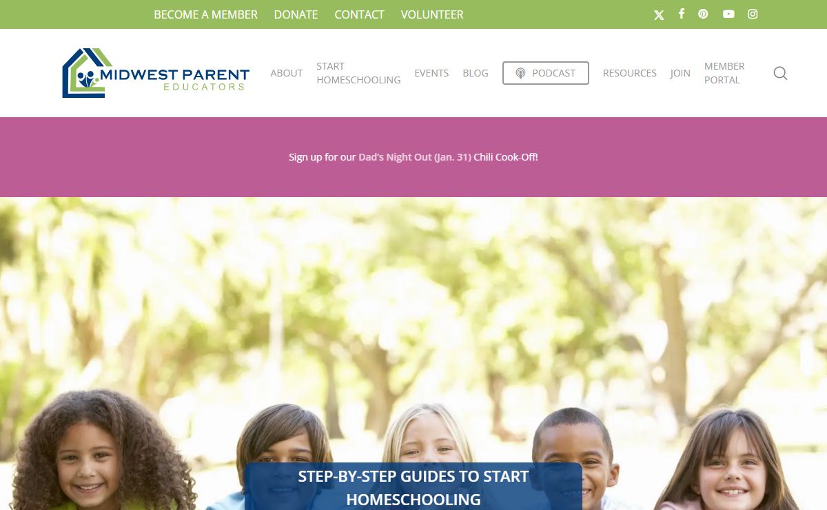Homeschool Kansas City - Midwest Parent Educators (MPE) - Midwest Parent Educators (MPE)