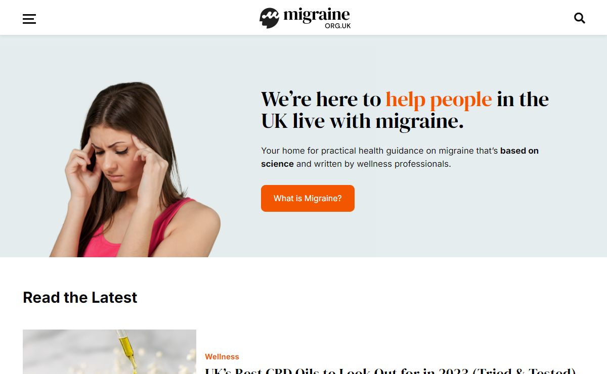 The UK's Leading Migraine Knowledge Base | Migraine.org.uk