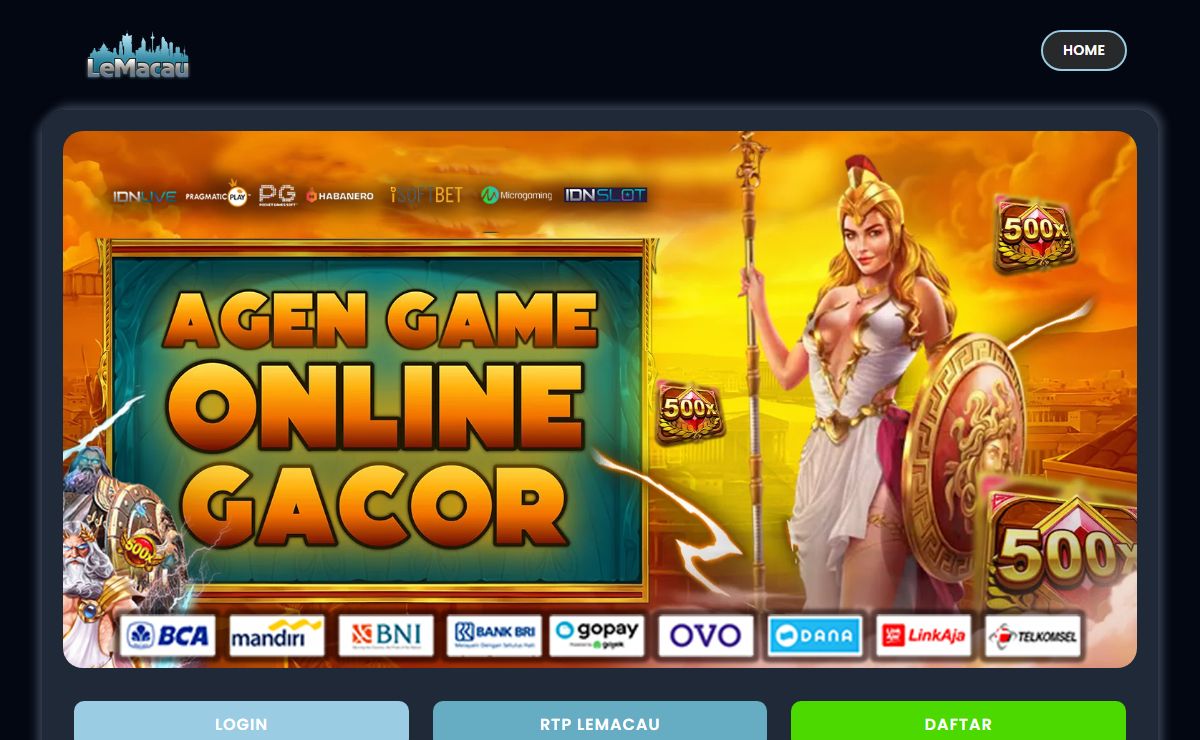 Lemacau | Bandar Judi Online No.1 di Asia | Daftar Le Macau