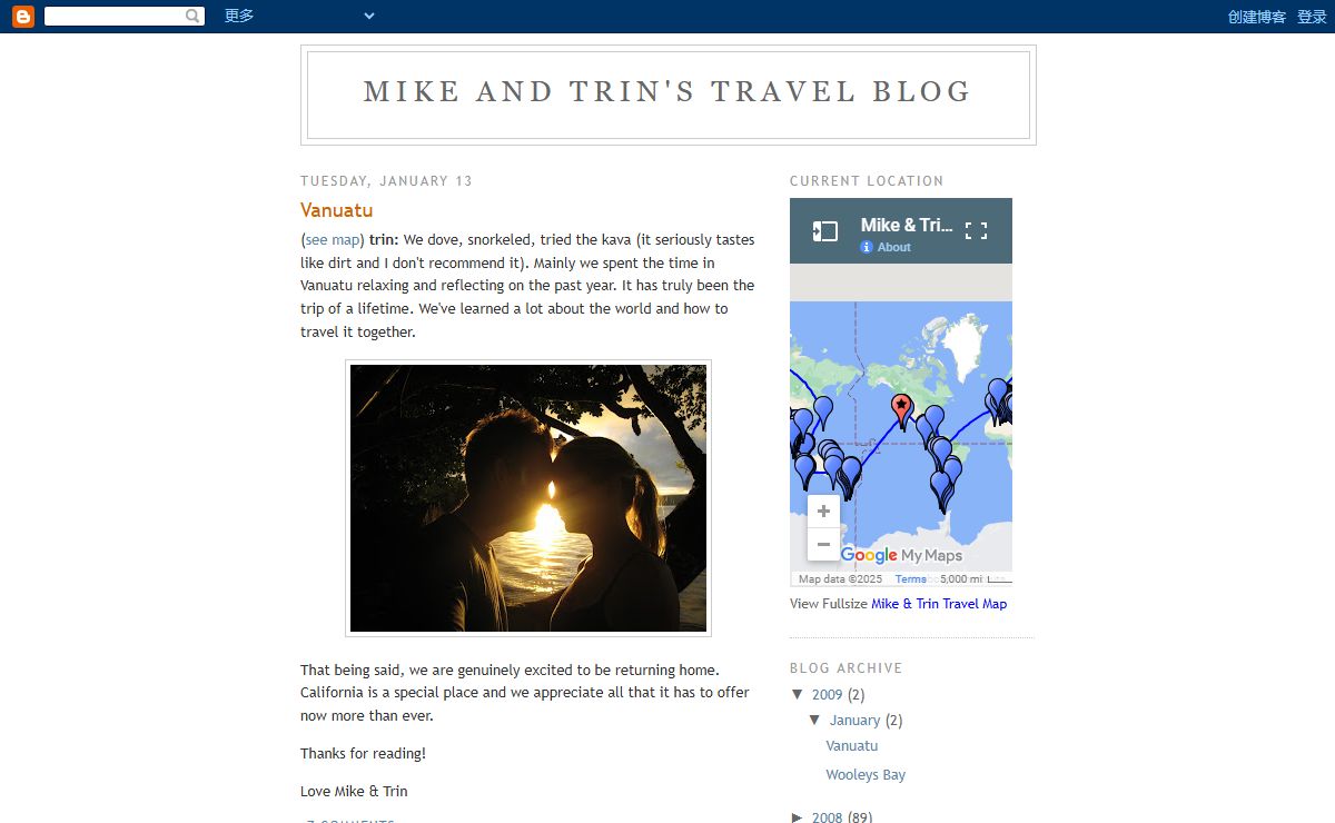 Mike and Trin's Travel Blog