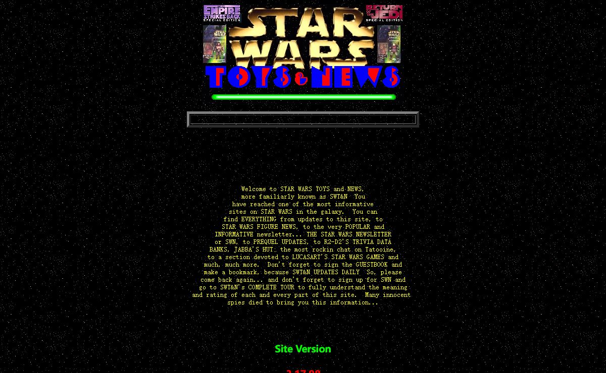 STAR WARS TOYS and NEWS!