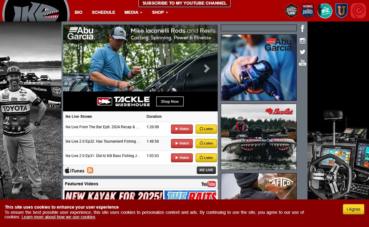 Mike Iaconelli Professional Bass Fishing