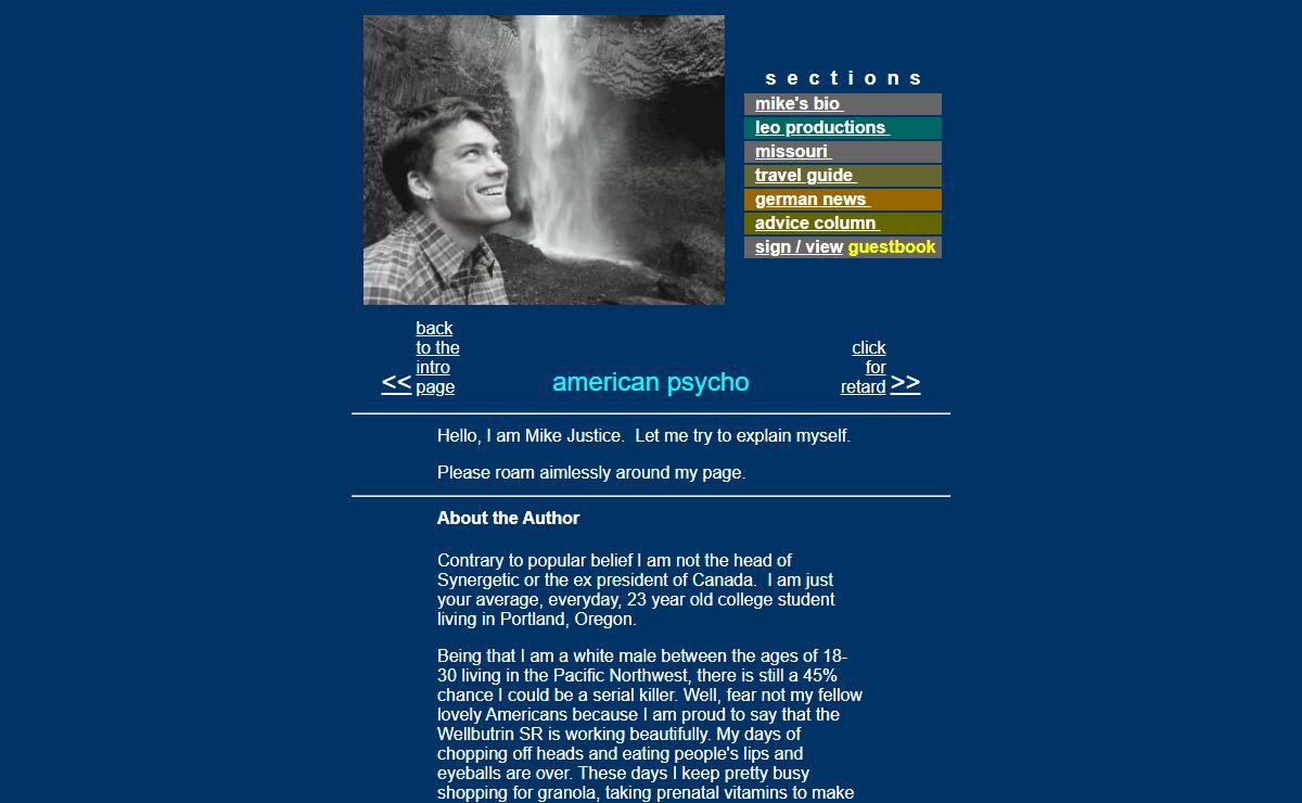 American Psycho!