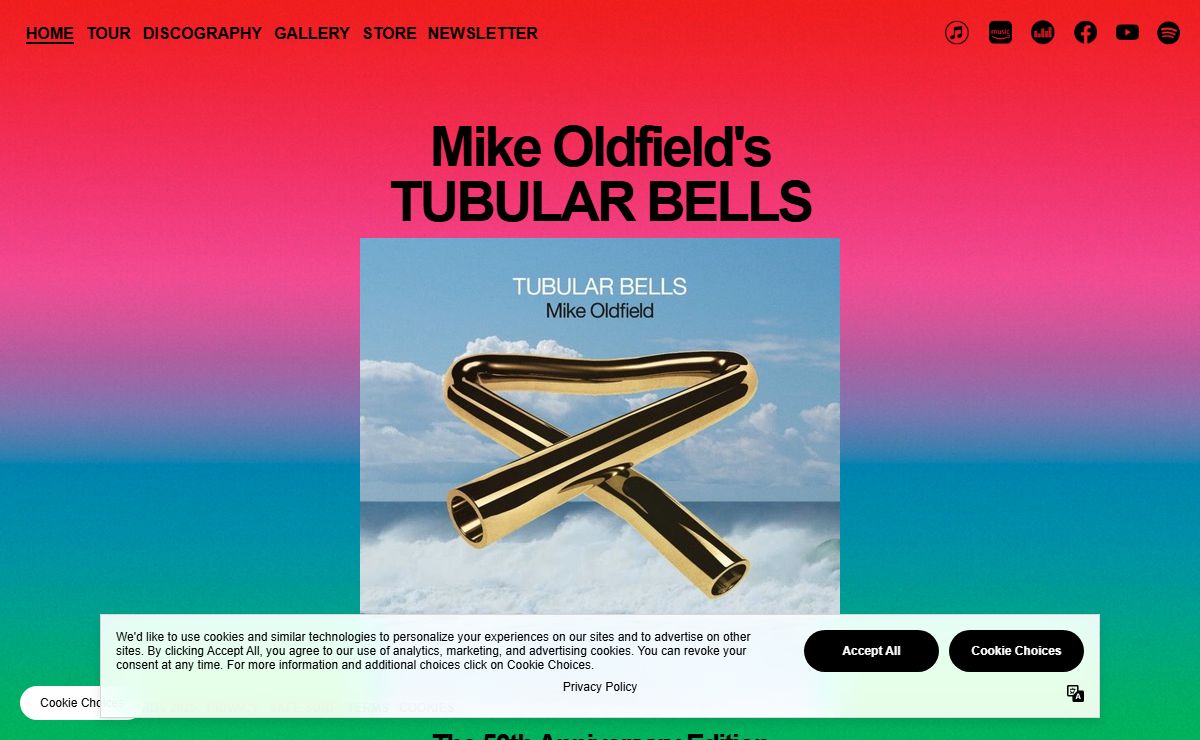 Home - Mike Oldfield Official