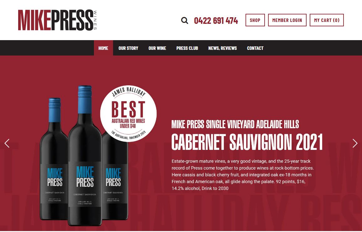 Mike Press Wines