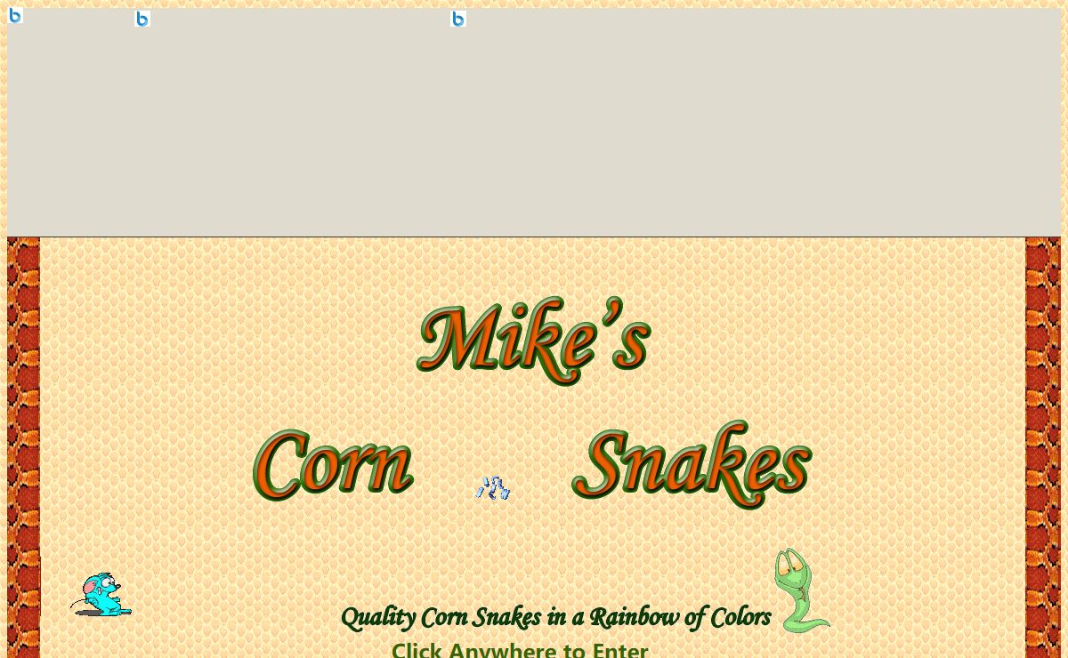 Mike's Corn Snakes, Quality Corn Snakes in a Rainbow of Colors
