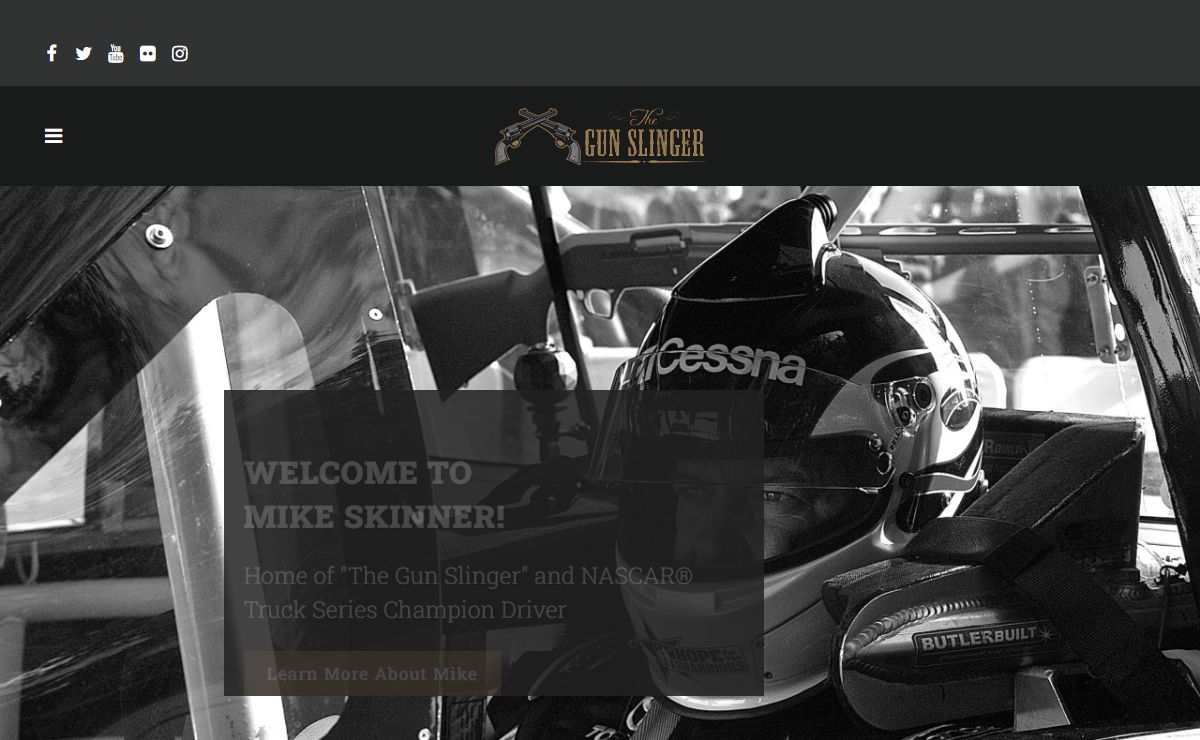 Mike Skinner | Home of the Gun Slinger and NASCAR Champion Driver