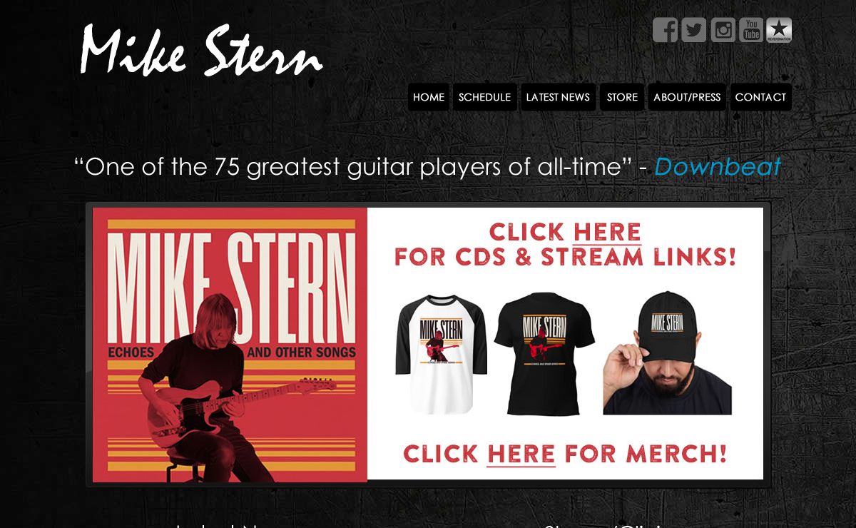 Mike Stern - The Official Site