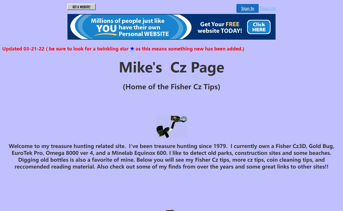mikesczpage