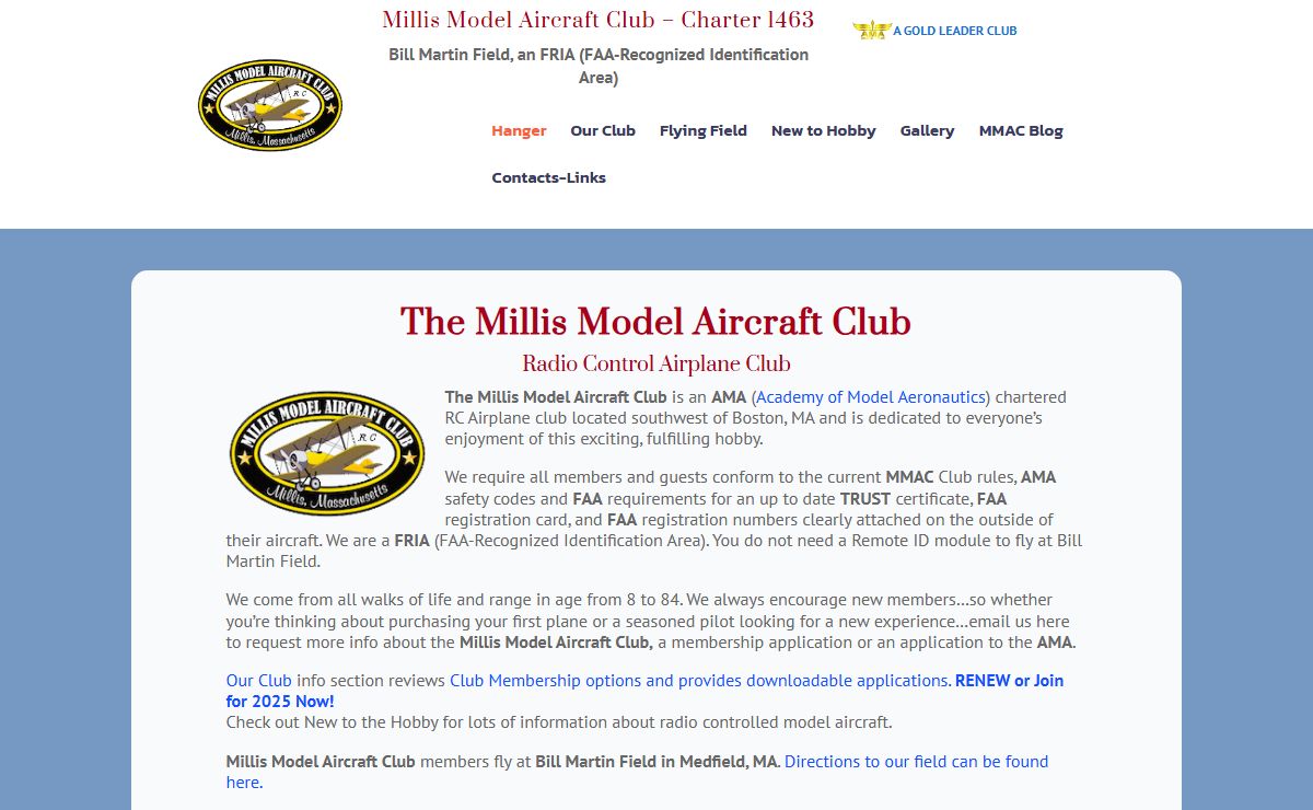 MMAC – RC Airplane Club from Medfield, MA