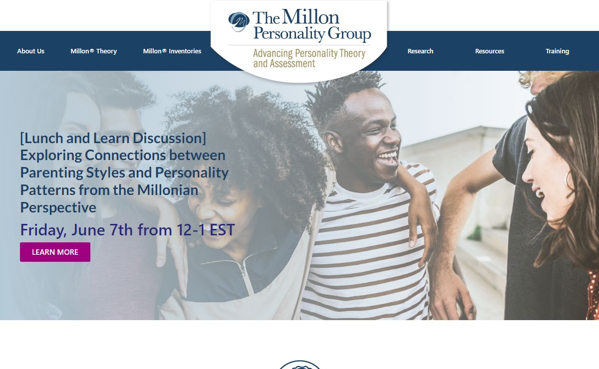 The Millon Personality Group - Dr. Theodore Millon