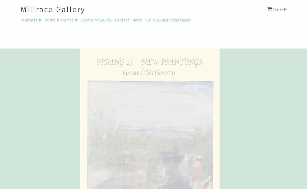 Millrace Gallery – Paintings by Gerard McGourty