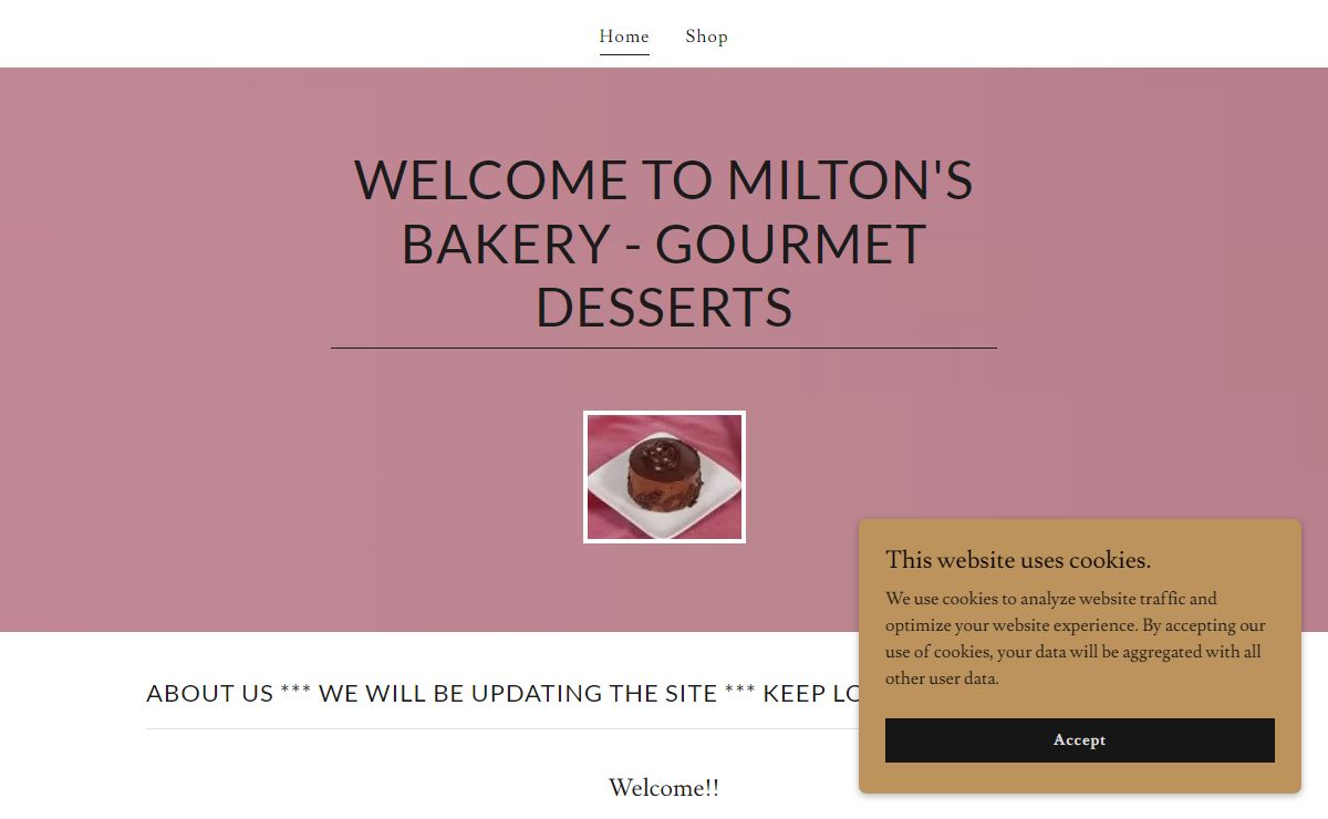 Milton's Bakery - Dessert, Bakery, Gourmet Desserts, Dessert