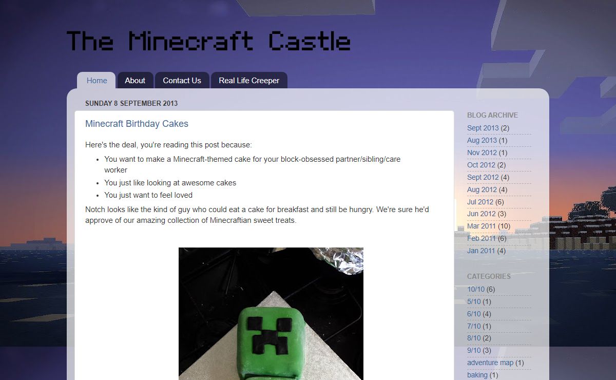 The Minecraft Castle