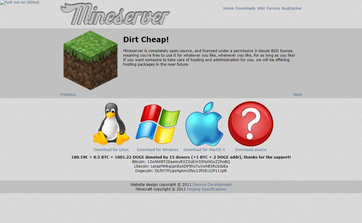 Mineserver Project