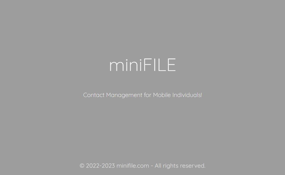 minifile.com